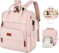 Bolsa maternidad piel sintética impermeable cómoda para bebé