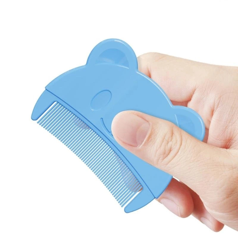 Peine para recién nacido M76C, peine para eliminar suciedad cabeza Fetal, peine baño para niños pequeños, - imagen 5