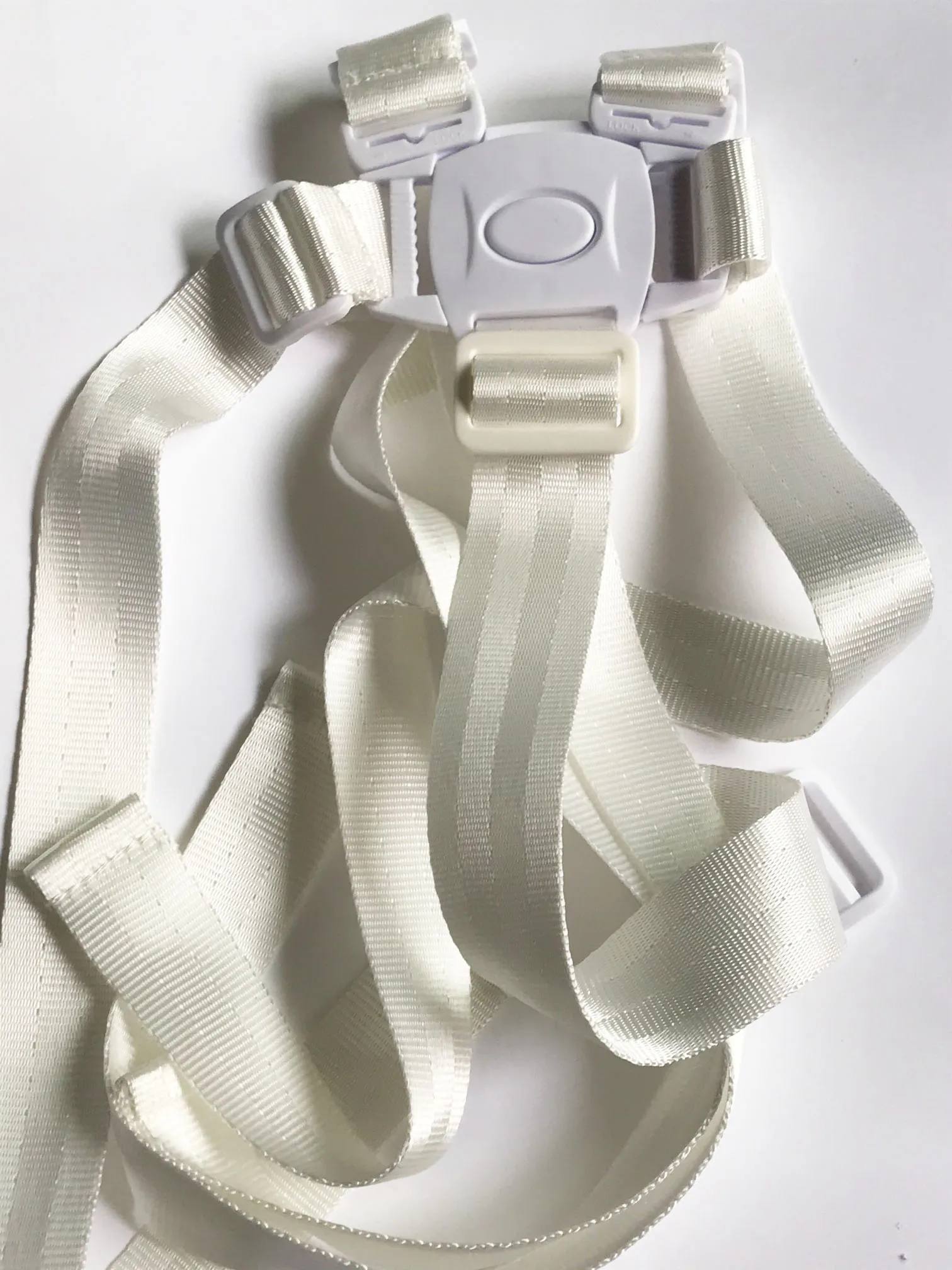 Cinturón de seguridad para silla de comedor para niños, correa de cinco puntos, cuerda de fijación para bebé, accesorios para cochecito, asiento de coche para bebé, coches de bebe - imagen 2