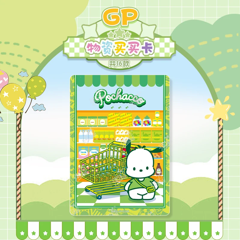 108 unids/set personajes originales de Anime Sanrio colección bonita tarjeta de Hobby Kuromi Melody Kitty Cinnamoroll regalo para niños - imagen 3