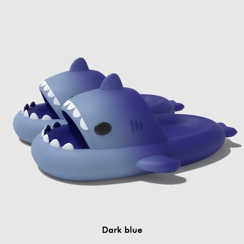 Zapatillas de tiburón para niños con estilo dibujos animados - imagen 2
