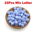 10pcs Mix letter