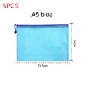 A5 5 PIEZAS AZUL