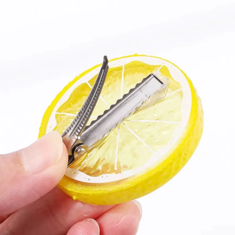 Horquilla de limón para niños – Clip fruta divertido - imagen 4