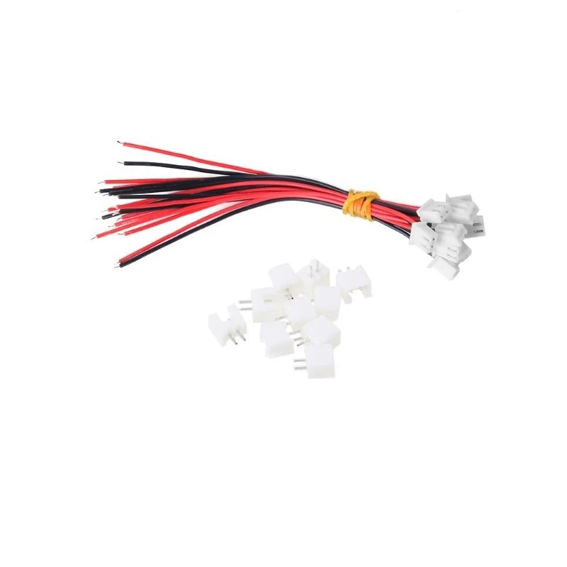 Q81A JST XH2.54-2P 2.54 mm 2 pin Conectores femeninos Encabezado cabello Cable expansión 120 mm - imagen 5