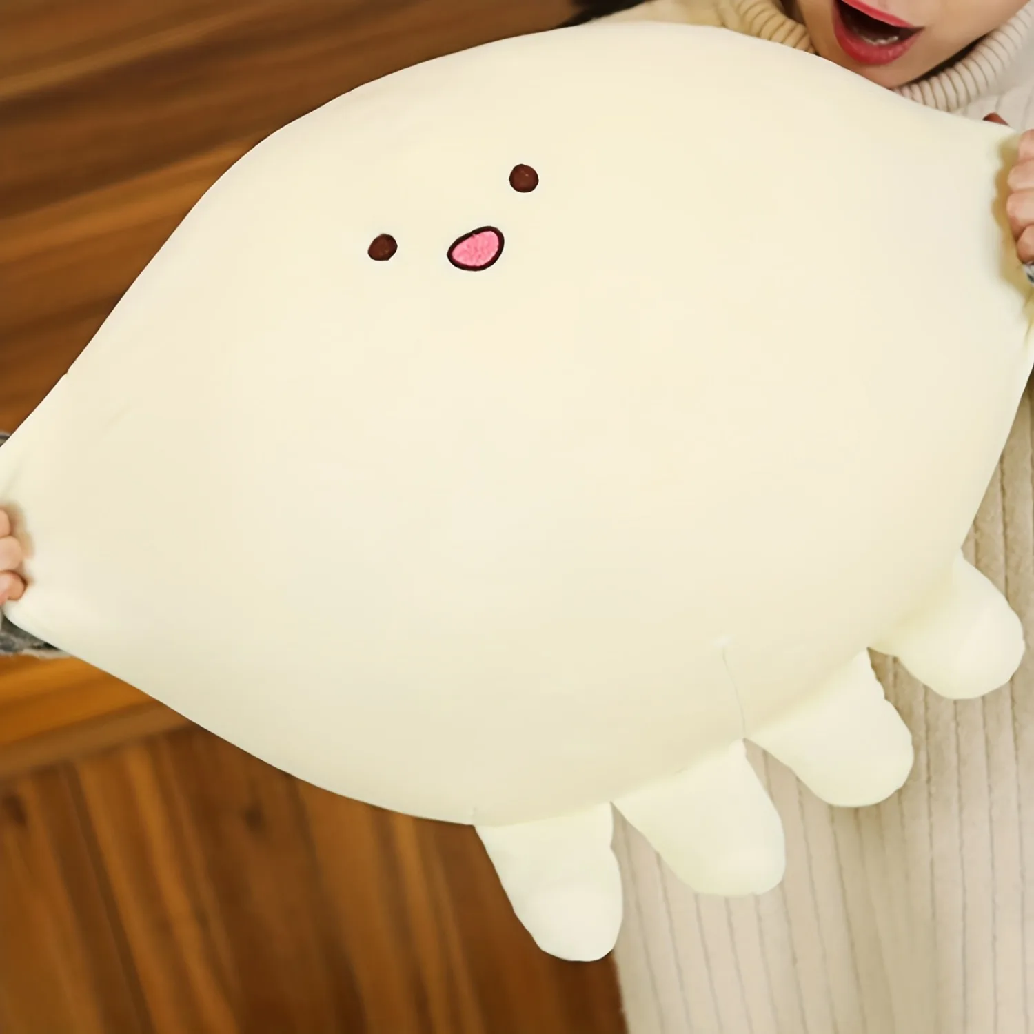 Almohada de pulpo de peluche reconfortante, peluches de animales de peluche, lindo juguete de peluche de pulpo, muñeco de bola suave, juguete de peluche, regalos para niños y niñas - imagen 5