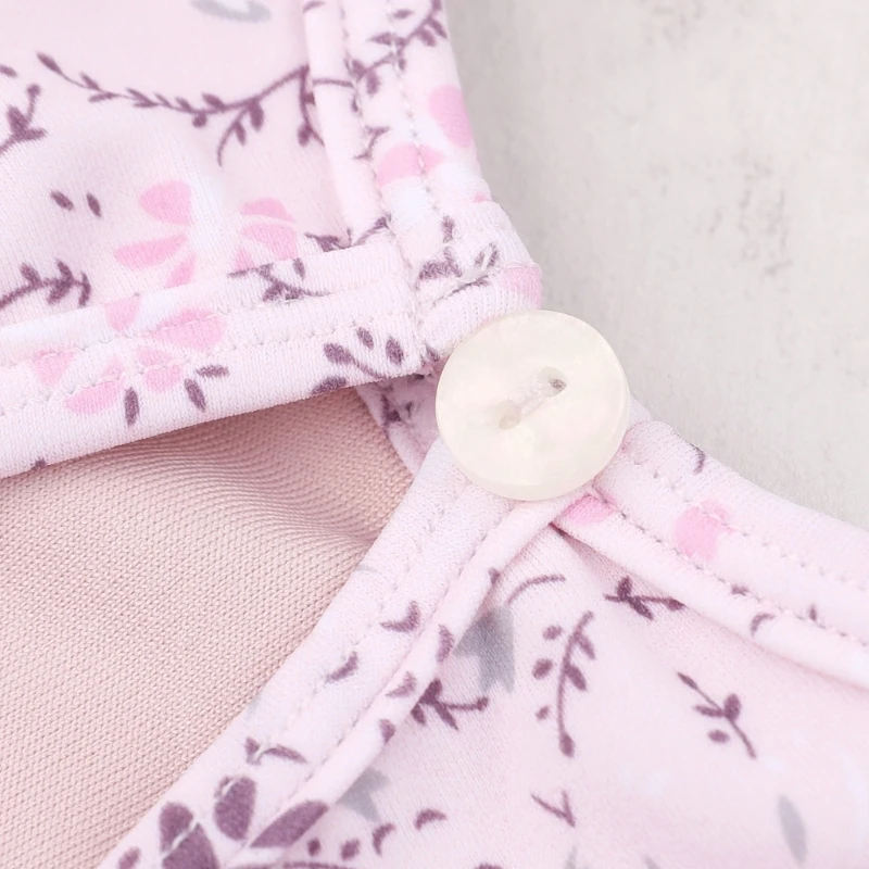 Bañador Floral de manga larga para bebé, traje de baño con protección UV, secado rápido, piscina, ropa de playa - imagen 4