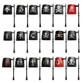 18pcs pirate flag