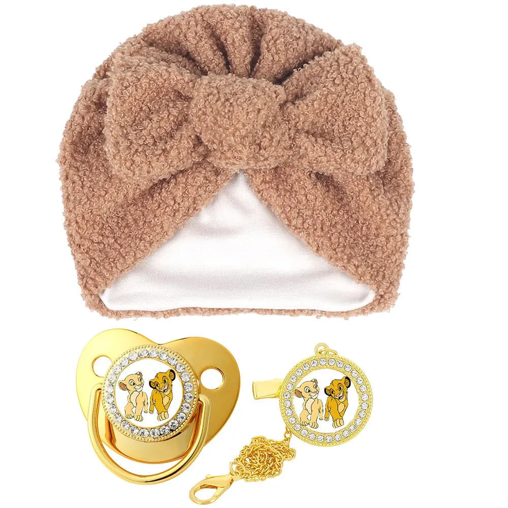 Lindos sombreros de felpa, accesorios para el cabello de otoño e invierno, estampados para bebés, chupetes y clips para chupete, maniquíes, duchas para recién nacidos sin BPA - imagen 3