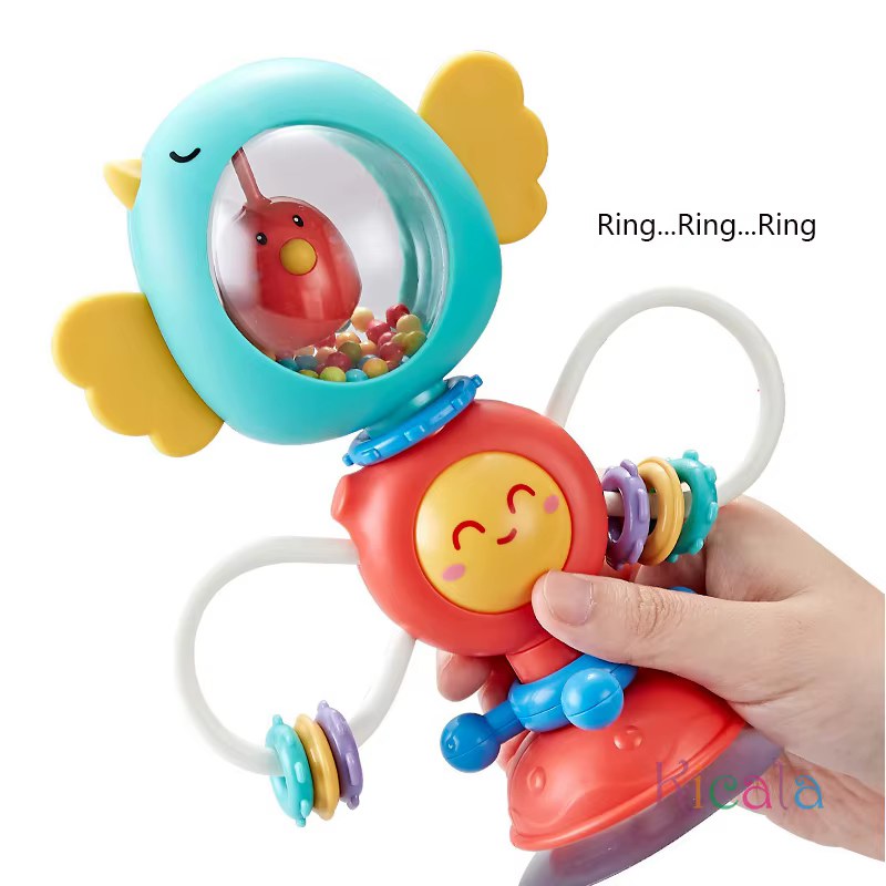 Juguete de baño con ventosa giratoria para bebés interactivo - imagen 5