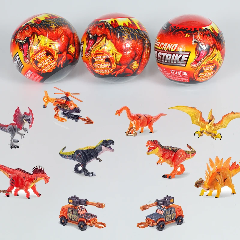Serie 3 dinosaurio huevo caza sorpresa huevo ciego Jurásico dinosaurio Unboxing juguete huevo caza sorpresa ciego Unboxing juguete para niños - imagen 4