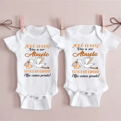 Body reveal para abuelos – Anuncio de embarazo para bebé