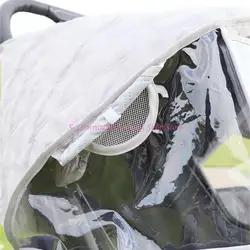 Funda impermeable transpirable cochecito – Protección viento lluvia