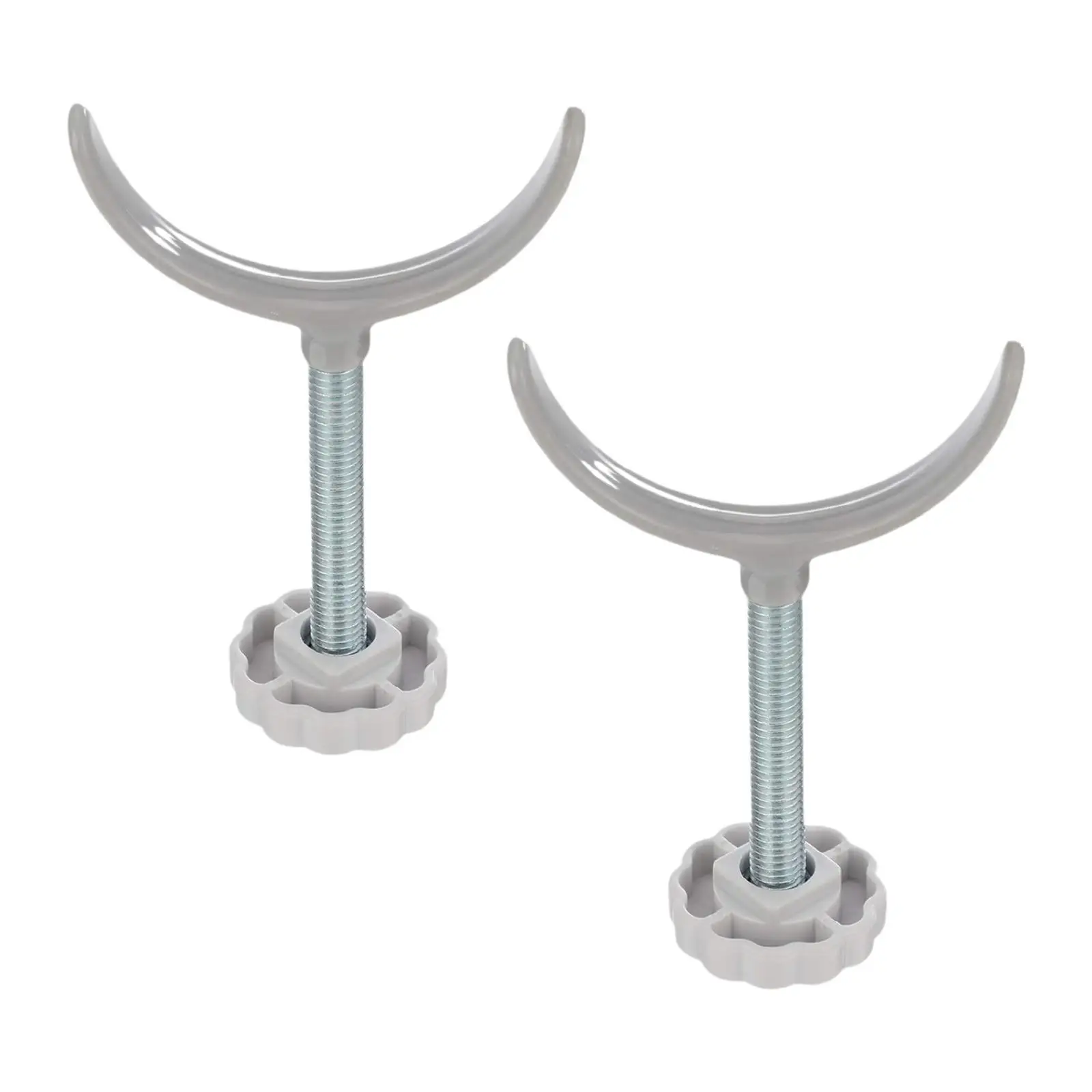 2 adaptadores, piezas, varillas de husillo en forma de U para puerta de bebé - imagen 2