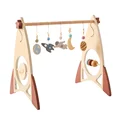 With Wooden Rattle