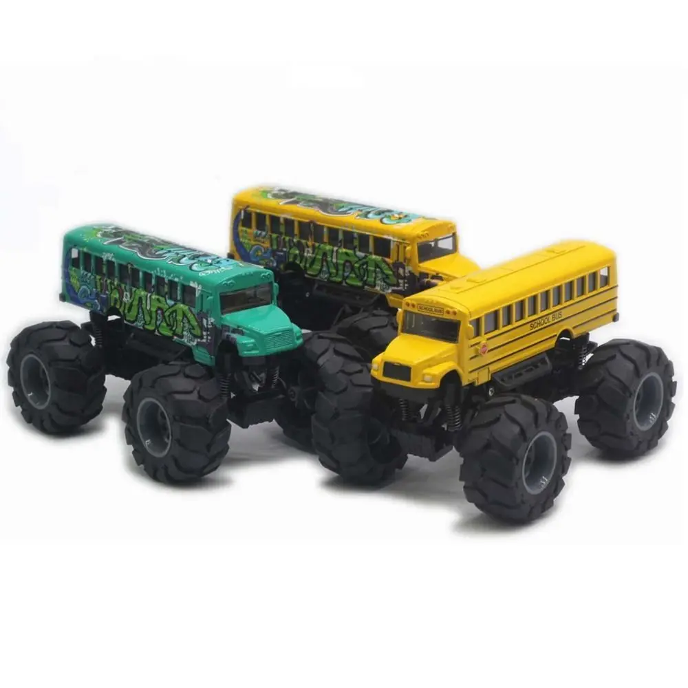 Autobús escolar de metal fundido – Juguete educativo para niños - imagen 5