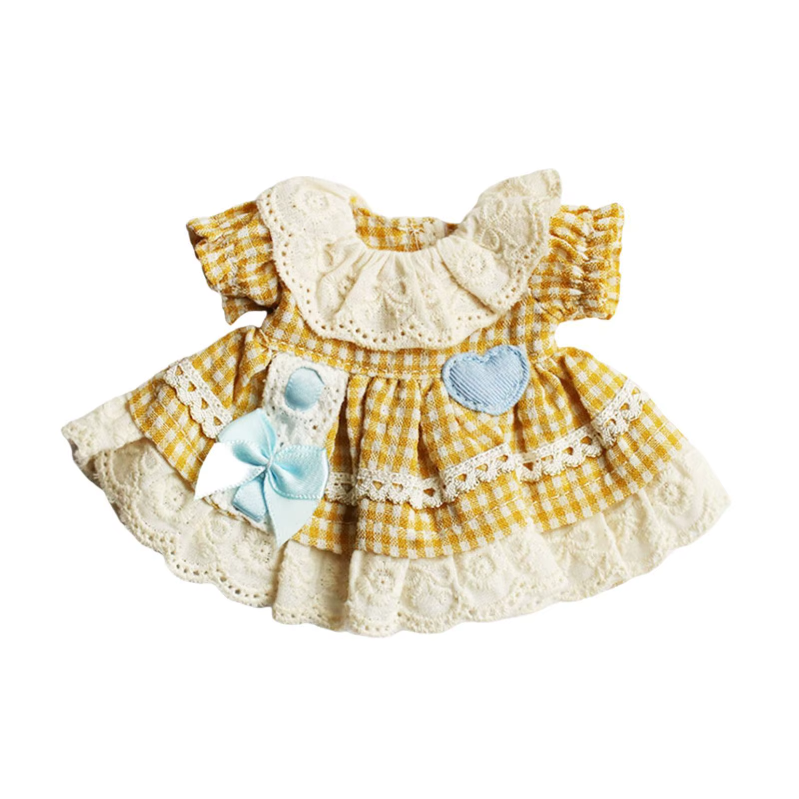  Doll Attire, Fashionable Dress Set for 4.72 Inch Stuffed Toys