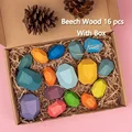 16pcs Beech Wood