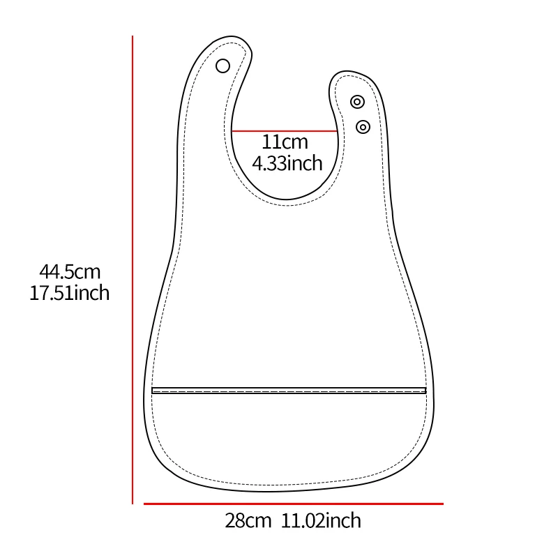 Babero ajustable de 2 piezas para bebé, babero de dibujos animados EVA, impermeable, paño para eructar, accesorios para niños - imagen 2