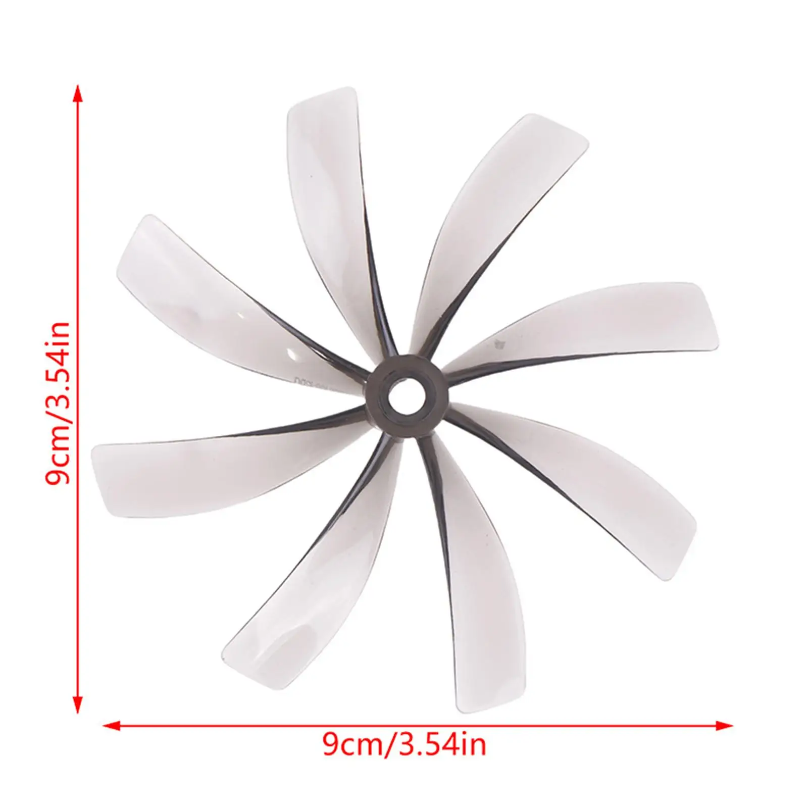 4 Pieces RC Airplane Propellers Spare Parts High Performance Lightweight Maintenance Replacement Professional Sturdy Accessories