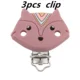 3pcs dark pink