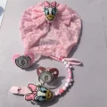 I Baby hat set