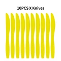 10pcs knives