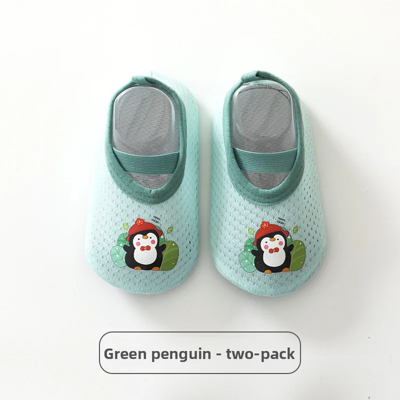 Calcetines antideslizantes de algodón con suela de silicona para niños - imagen 4