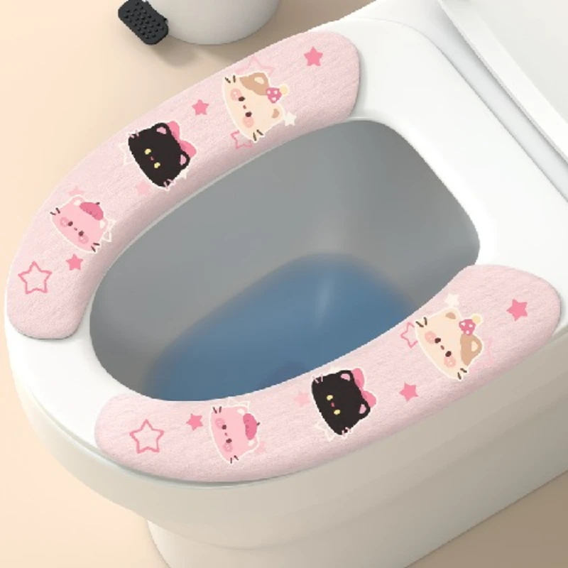 Funda para asiento de inodoro infantil lavable con diseños divertidos - imagen 2