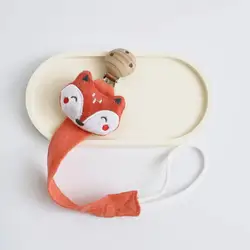 Clip de madera para chupete bebé diseño animales dibujos animados