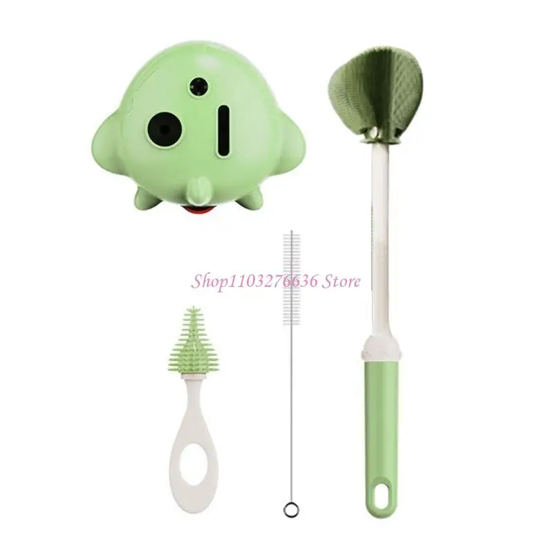 R6FD Baby Feeding Essential 3 piezas Botella Juego recién nacidos Cepillos botella Cepillos paja - imagen 4