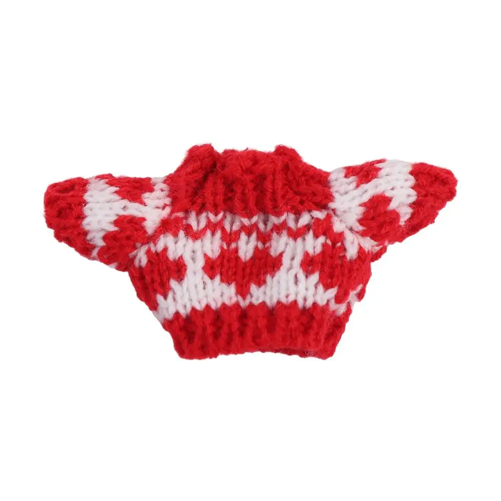 Red white jacquard