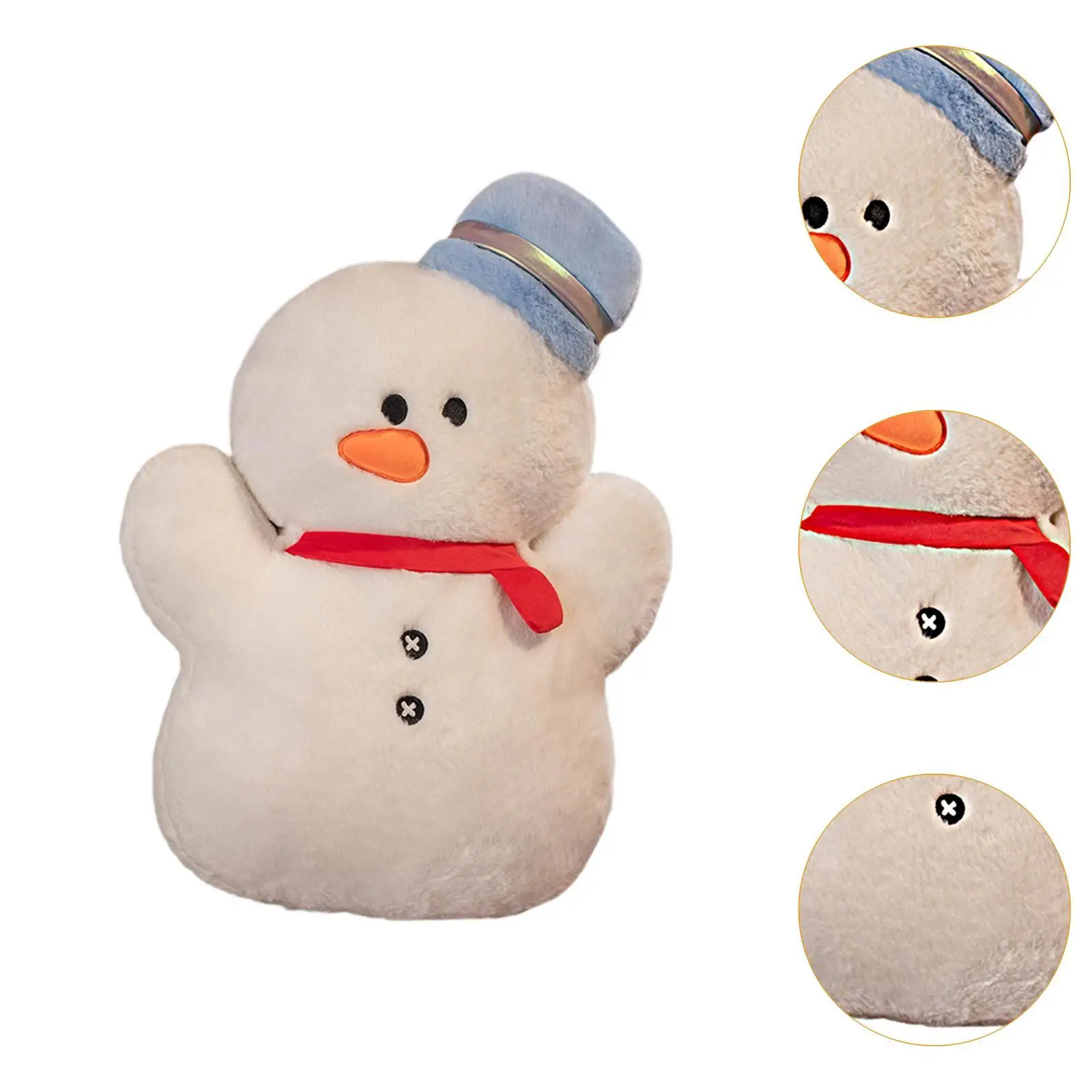 Stuffed Animal Christmas Plush Toy Imaginative Play Adorable for Winter Holiday Thanksgiving Day Festival Xmas Gift Family
