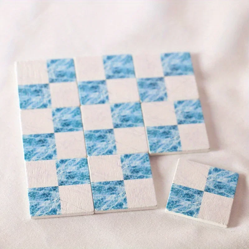 9pcs bluewhite