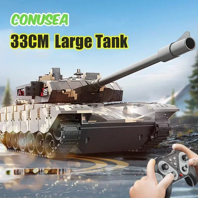 Tanque teledirigido infantil – Vehículo de batalla eléctrico - imagen 2