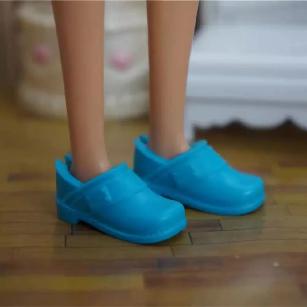 Botas de tacón alto para mujer, zapatos de calidad 1/6, sandalias de muñeca con figura de supermodelo de 30cm, zapatos informales originales para muñeca - imagen 5