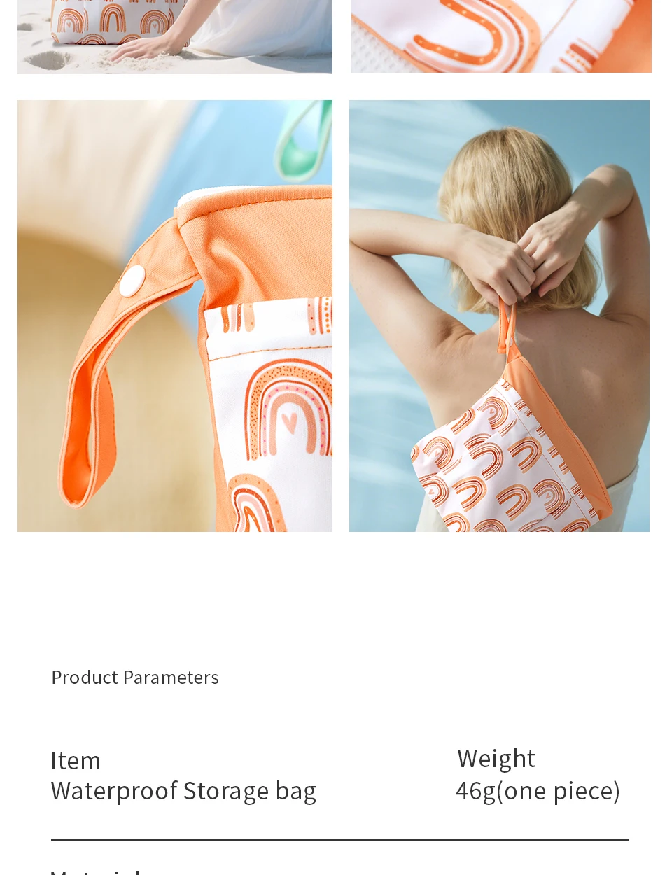 Bolsa de almacenamiento para playa y gimnasio