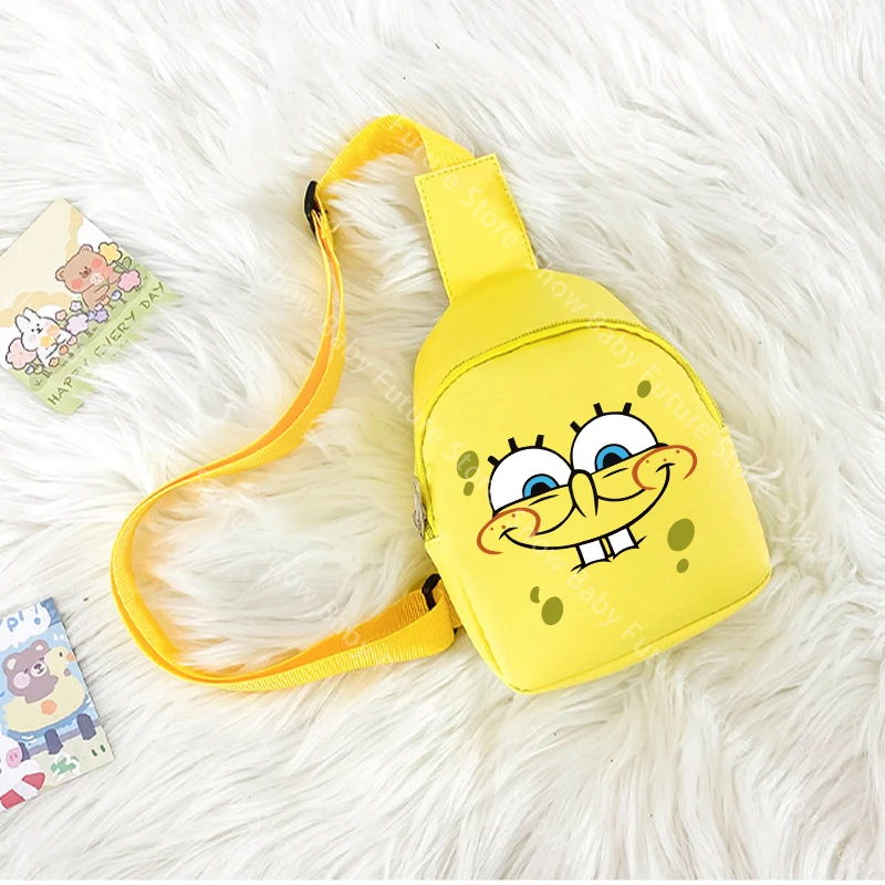 Bolso de pecho Bob Esponja para niños – Estampado ligero - imagen 2