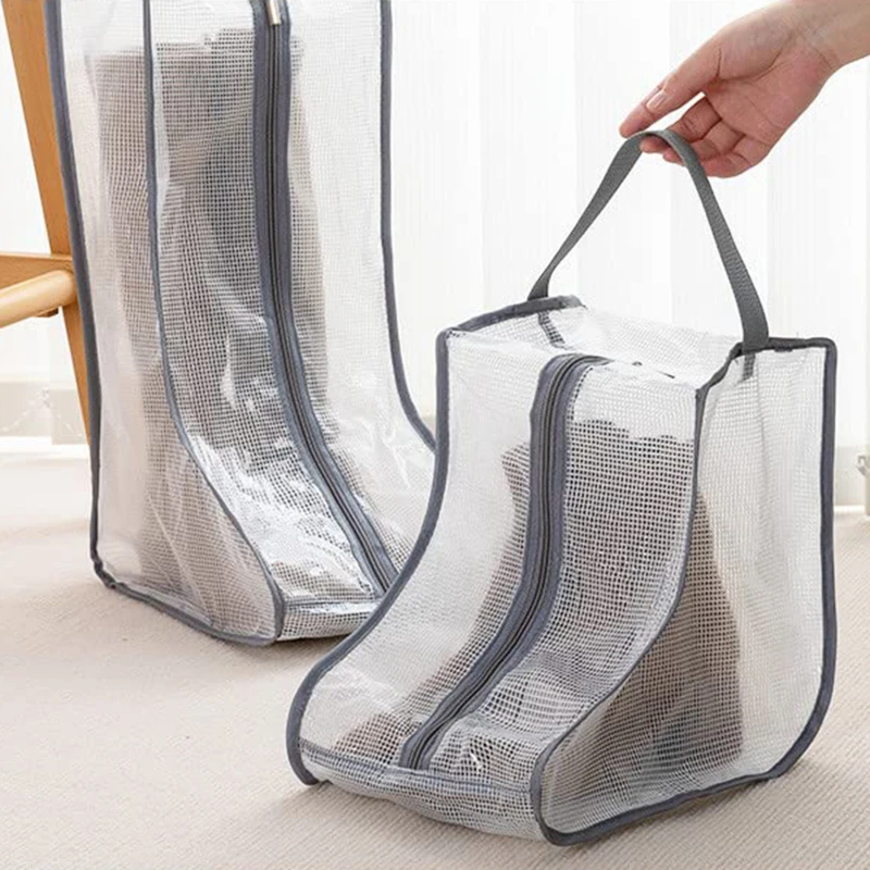 Fundas protectoras transparentes para botas – Bolsa portátil - imagen 4
