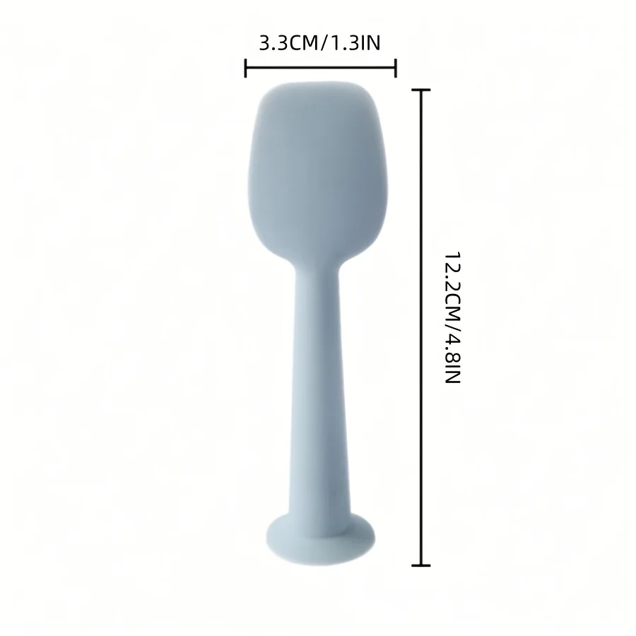 Cuchara aplicadora de ungüento de silicona para bebé con ventosa - imagen 3
