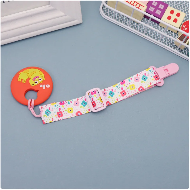 Clip sujetachupetes con cadena ajustable para bebé - imagen 2