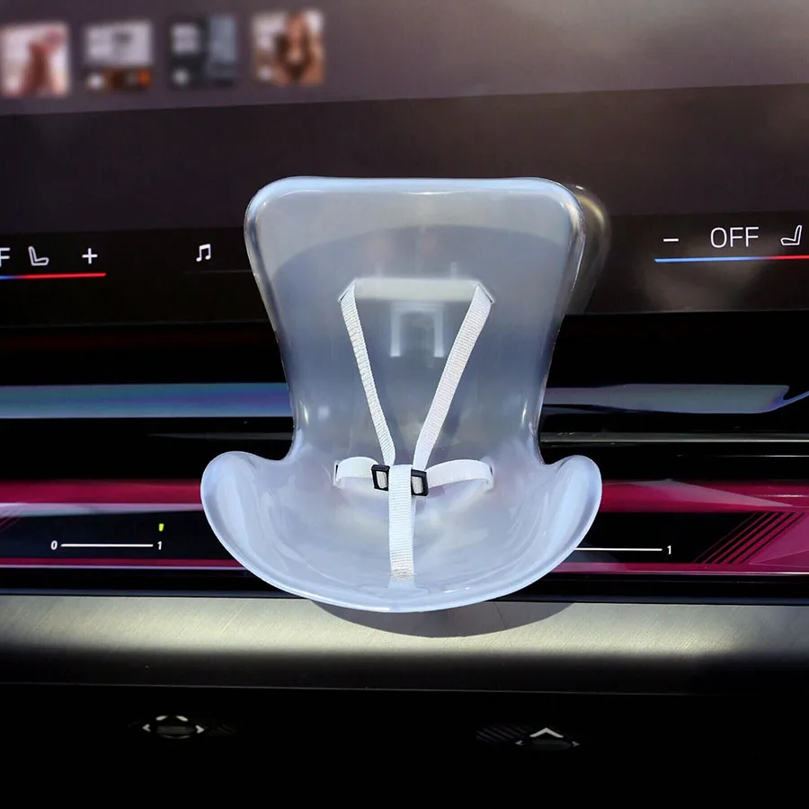 Silla de seguridad para coche, accesorios de juguete para muñeca, salida de aire acondicionado, Clip de aromaterapia, adorno para asiento de seguridad de coche, 1 ud. - imagen 4