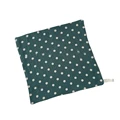 dark green polka dot