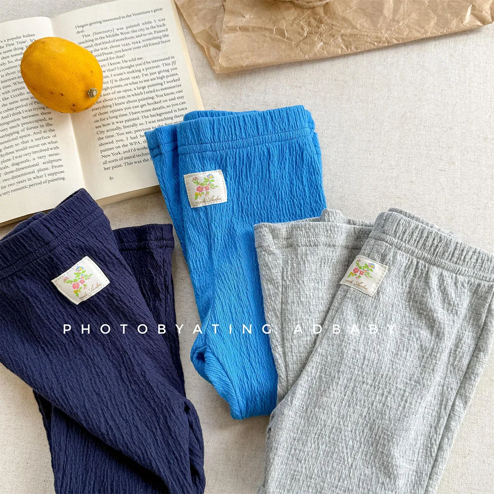 Leggings acampanados de verano para niña - cintura elástica suave - imagen 3
