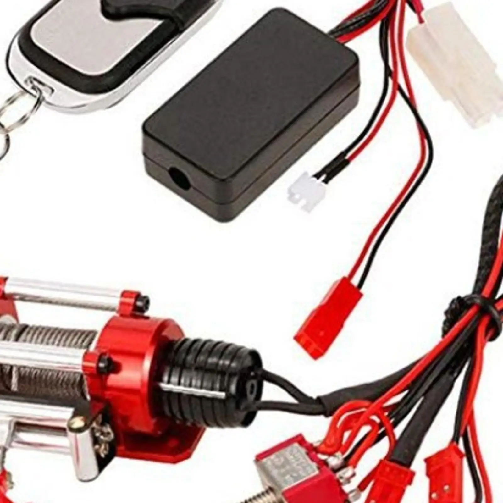 Climbing Car Model Winch Professional Easy to Install with Remote Controller
