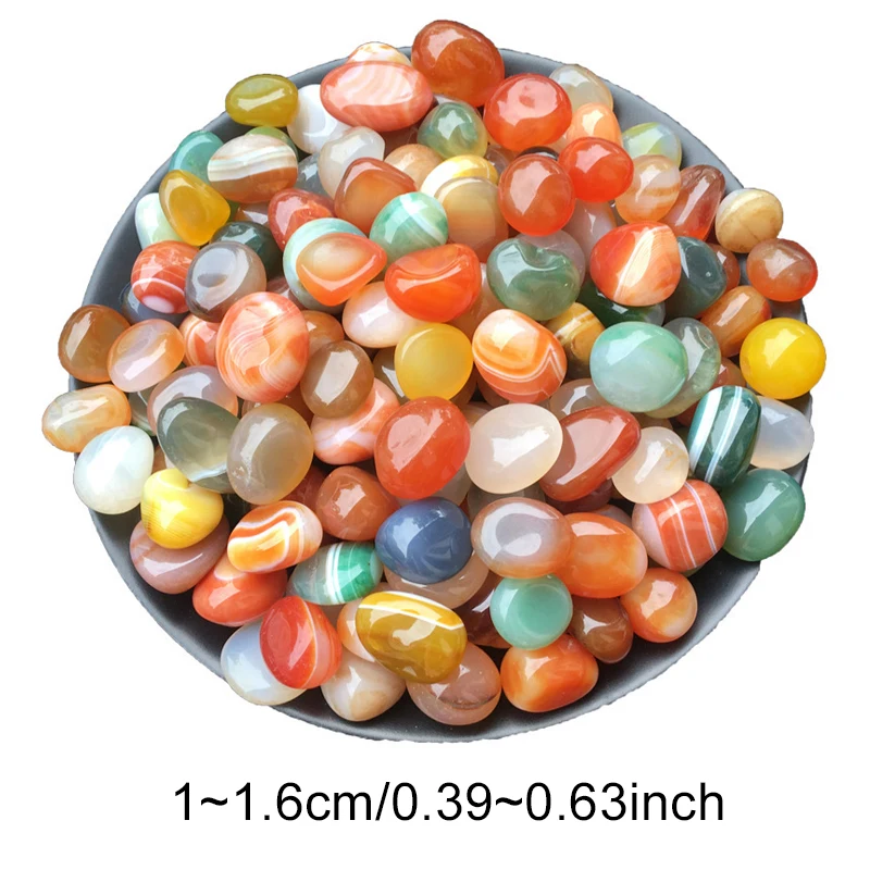 Piedras decorativas de ágata natural para acuarios y terrarios - imagen 5