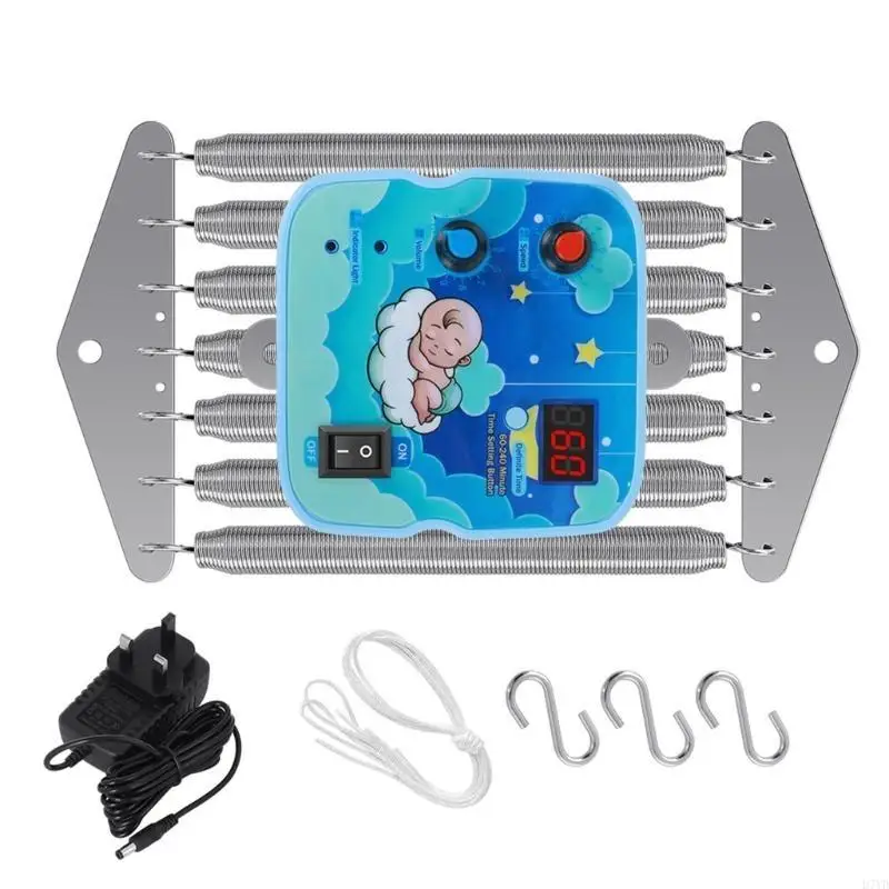 D7YD, dispositivo Control balancines para bebés funcionamiento silencioso, juego controlador columpio eléctrico - imagen 5