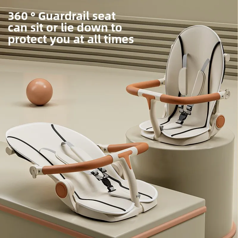 Artefacto para caminar para bebé, cochecito bidireccional plegable ultraligero para niños, cochecito de alta vista - imagen 5