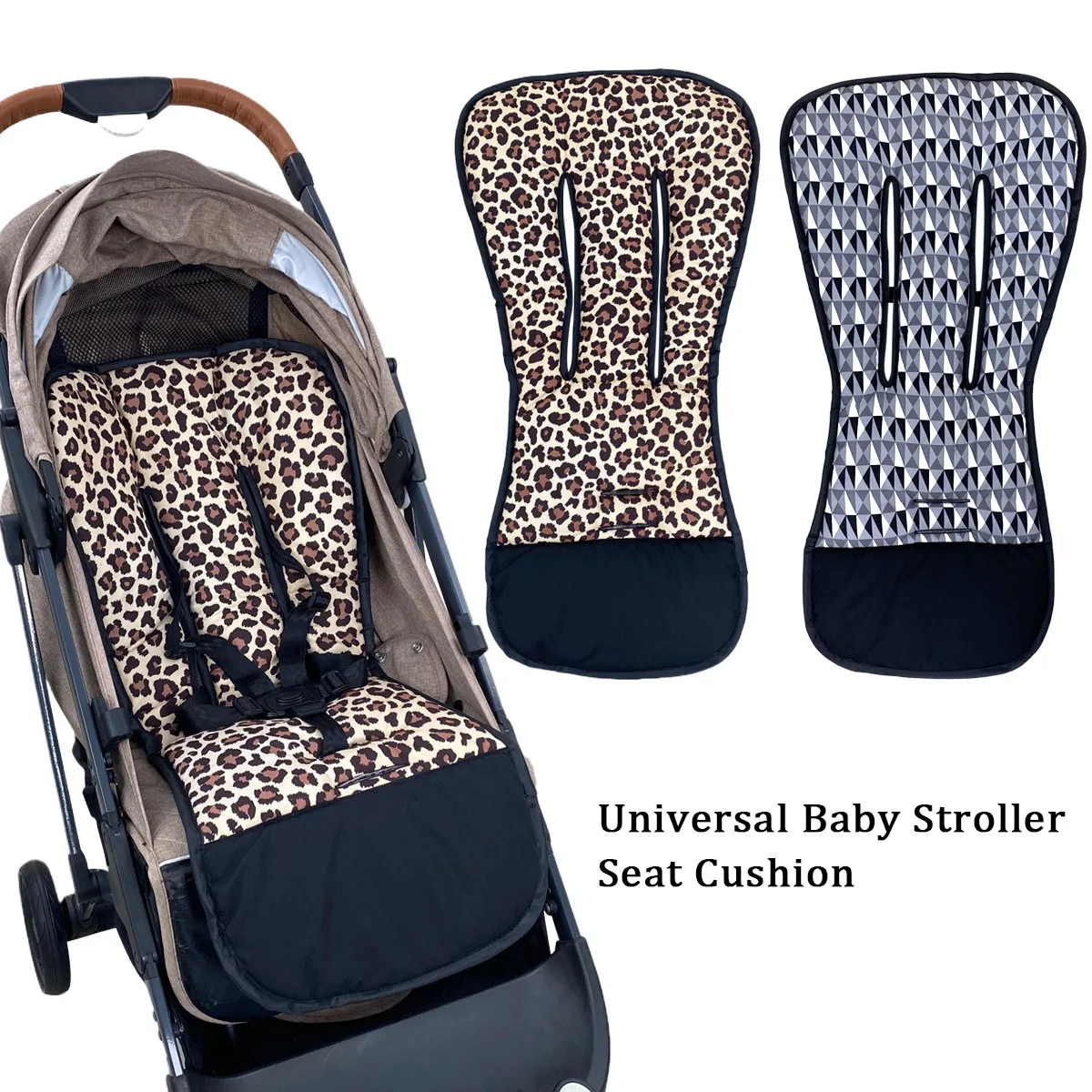 Cojín Universal para asiento de cochecito de bebé, cochecito para niños, carrito de coche, silla alta, asiento, colchón suave, accesorios para cochecito de bebé