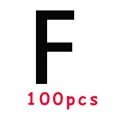 100pcs F